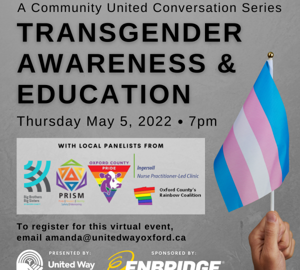 Transgender Awareness & Education Graphic