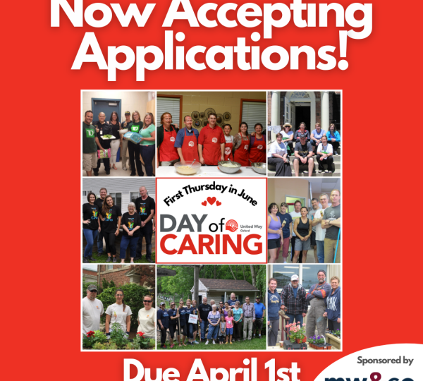 Day of Caring - Accepting Applications