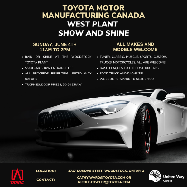 2023 TMMC Show and Shine Poster - Square