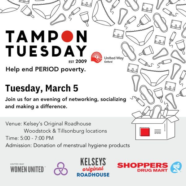 Tampon Tuesday Save the Date