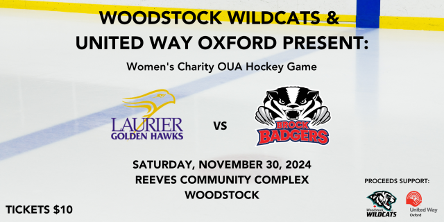 Woodstock Wildcats Hockey Graphic for Eventbrite