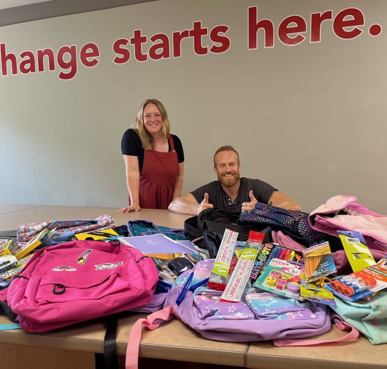 Supplies4Students backpack packing
